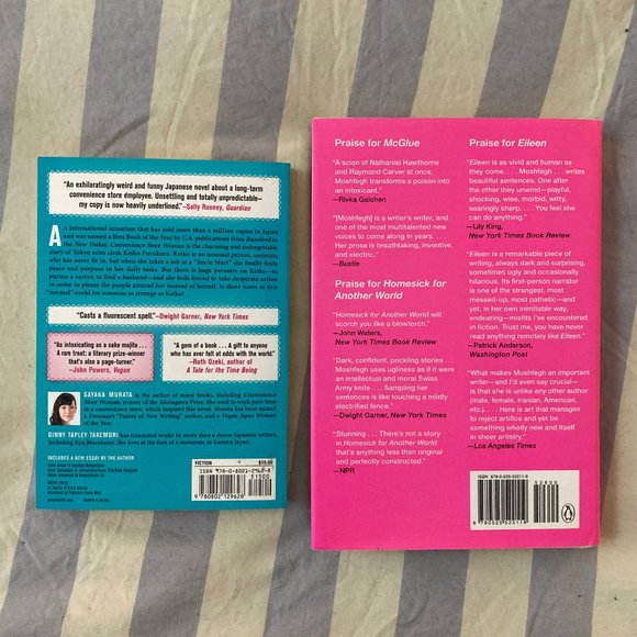 SOLD OUT - 2 books - Sayaka Murata + Ottessa Moshfegh - Picture 2 of 2